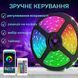 Светодиодная лента 5 метров RGB с Bluetooth многоцветная самоклеящаяся ленты LED питания от USB lenta5050 фото 4
