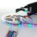 Світлодіодна лента 10 метрів RGB з Bluetooth багатокольорова самоклеюча LED стрічка живлення від USB lenta5050 10м фото 5