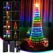 Умная смарт гирлянда Niki Light smart роса rgb управления через смартфон пульт 20 метров 200 лед smart 20m фото 8