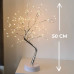 Світильник на батерейках нічник від юсб дерево роса Niki Light сріблястого кольору теплий білий USB + 3AA Світильник на батерейках нічник від юсб дерево роса Niki Light сріблястого кольору теплий білий USB + 3AA