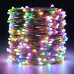 Гірлянда роса 100 метрів гірлянди капля роси з режимами 1000 лед Niki Light вулична гірлянда на пульті 220в Різнокольорова