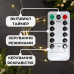 Гірлянда на батарейках роса 2в1 Niki Light 20 метрів 200 лед пульт 8 режимів гірлянда від батерейок та USB холодний білий Гірлянда на батарейках роса 2в1 Niki Light 20 метрів 200 лед пульт 8 режимів гірлянда від батерейок та USB холодний білий