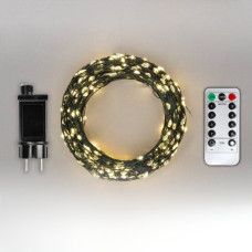 Гірлянда роса на ялинку 30 метрів 300 лед Niki Light гірлянди капля роси з режимами вулична гірлянда на пульті роса на зеленому проводі тепло біла Гірлянда роса на ялинку 30 метрів 300 лед Niki Light гірлянди капля роси з режимами вулична гірлянда на пульті роса на зеленому проводі тепло біла