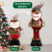 Набір новорічних фігурок 3 шт Сніговик Олень Дід Мороз 50см новорічні м'які іграшки під ялинку Набір новорічних фігурок 3 шт Сніговик Олень Дід Мороз 50см новорічні м'які іграшки під ялинку
