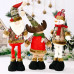 Набір новорічних фігурок 3 шт Сніговик Олень Дід Мороз 50см новорічні м'які іграшки під ялинку Набір новорічних фігурок 3 шт Сніговик Олень Дід Мороз 50см новорічні м'які іграшки під ялинку