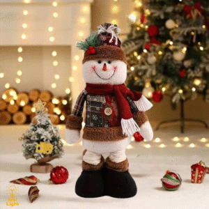 Новорічна Фігурка під Ялинку Сніговик (висота 50см)